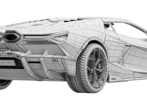 Lamborghini-Revuelto 2023 3D Model