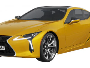 Lexus LC 500 2023 3D Modell