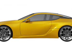 Lexus LC 500 2023 3D Model