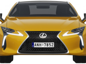 Lexus LC 500 2023 3D 모델