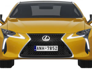 Lexus LC 500 2023 3D Model
