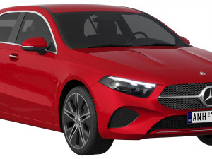 Mercedes-Benz A-Class 2023 3D Model