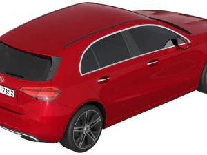 Mercedes-Benz A-Class 2023 3D Model