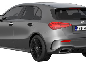 Mercedes-Benz A-Class AMG 2023 Model 3D