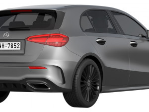 Mercedes-Benz A-Class AMG 2023 Model 3D