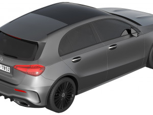 Mercedes-Benz A-Class AMG 2023 Model 3D