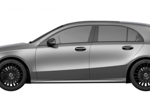 Mercedes-Benz A-Class AMG 2023 Model 3D