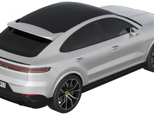 Porsche Cayenne E-Hybrid Coupe 2024 Modelo 3D