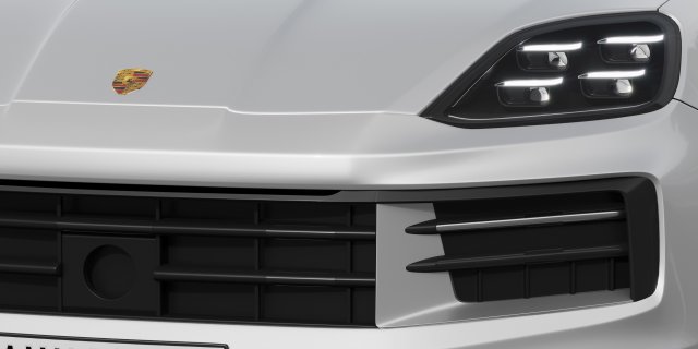 高品質 Porsche - Cayenne フロントグリル デコレーション 外装パーツ