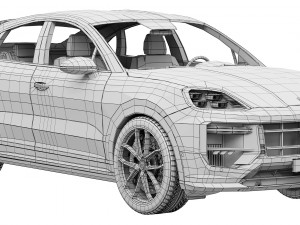 Porsche Cayenne Turbo GT 2024 Model 3D