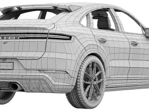 Porsche Cayenne Turbo GT 2024 Model 3D