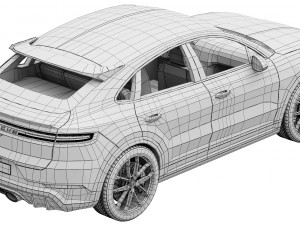 Porsche Cayenne Turbo GT 2024 Model 3D