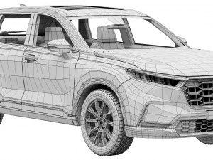 Honda CR-V 2023 Modelo 3D