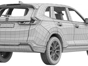 Honda CR-V 2023 Modelo 3D