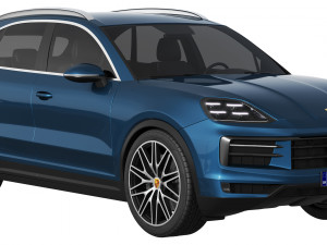 Porsche Cayenne 2024 3D Модель