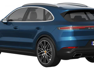 Porsche Cayenne 2024 3D Model