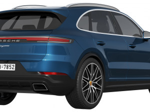 Porsche Cayenne 2024 3D Модель