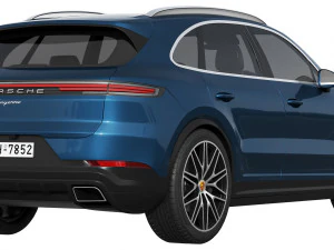 Porsche Cayenne 2024 3D Model