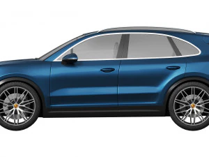 Porsche Cayenne 2024 3D Model