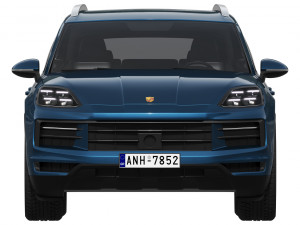 Porsche Cayenne 2024 3D Модель