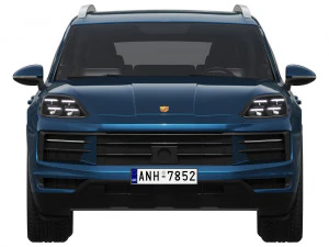Porsche Cayenne 2024 3D Model