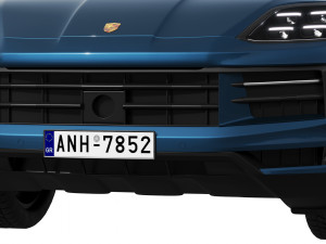 Porsche Cayenne 2024 3D Модель