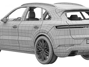 Porsche Cayenne 2024 3D Модель