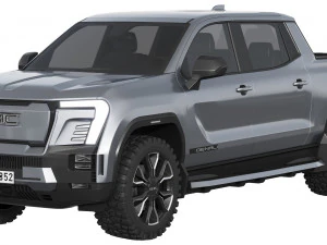 GMC Sierra EV2024 Modello 3D