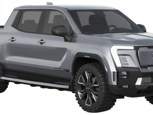 GMC Sierra EV 2024 Modello 3D