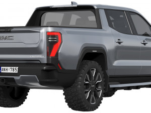GMC Sierra EV 2024 Modello 3D