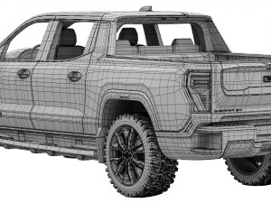 GMC Sierra EV 2024 Modello 3D