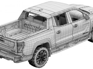 GMC Sierra EV 2024 Modello 3D