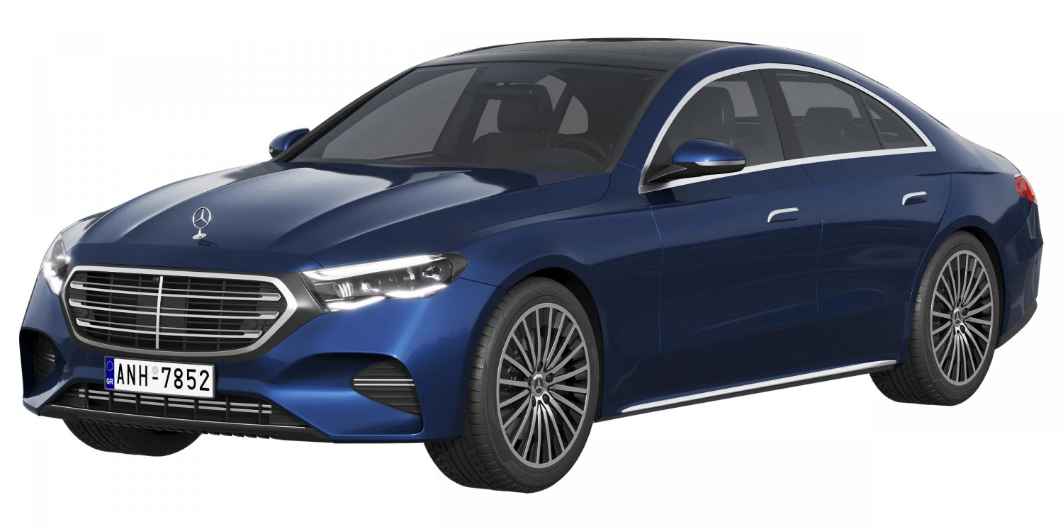 Mercedes-Benz E-Class 2023 3D Model .c4d .max .obj .3ds .fbx .stl .blend 