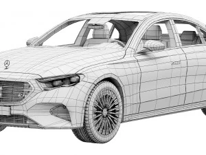 Mercedes-Benz E-Class 2023 3D Model