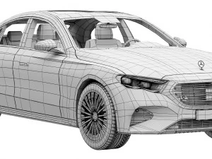 Mercedes-Benz E-Class 2023 3D Model