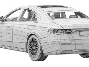 Mercedes-Benz E-Class 2023 Modelo 3D