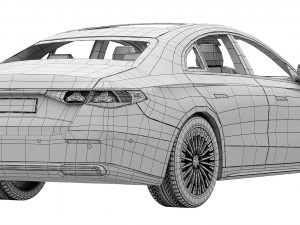 Mercedes-Benz E-Class 2023 Modelo 3D