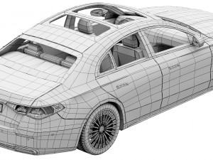 Mercedes-Benz E-Class 2023 Modelo 3D