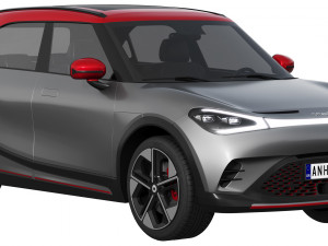 Smart 1 Brabus 3D Model