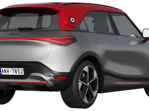 Smart 1 Brabus 3D Model