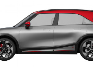 Smart 1 Brabus 3D Model