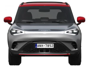 Smart 1 Brabus 3D Model