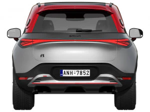 Smart 1 Brabus 3D Model