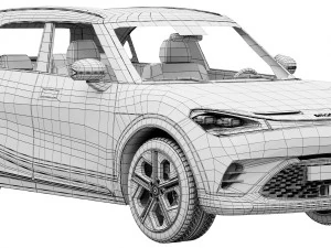 Smart 1 Brabus 3D Model