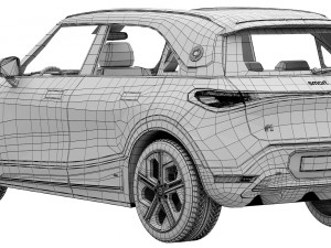 Smart 1 Brabus 3D Model