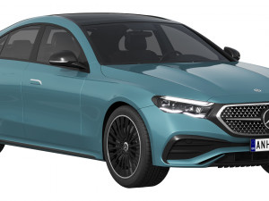 Mercedes-Benz E-Class AMG-line 2023 3D 模型
