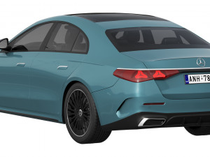 Mercedes-Benz E-Class AMG-line 2023 3D 模型