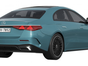 Mercedes-Benz E-Class AMG-line 2023 3D 模型