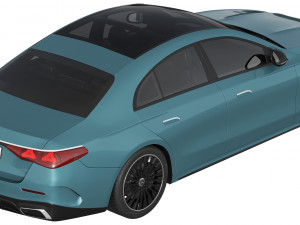 Mercedes-Benz E-Class AMG-line 2023 3D 模型