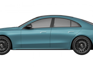 Mercedes-Benz E-Class AMG-line 2023 3D 模型